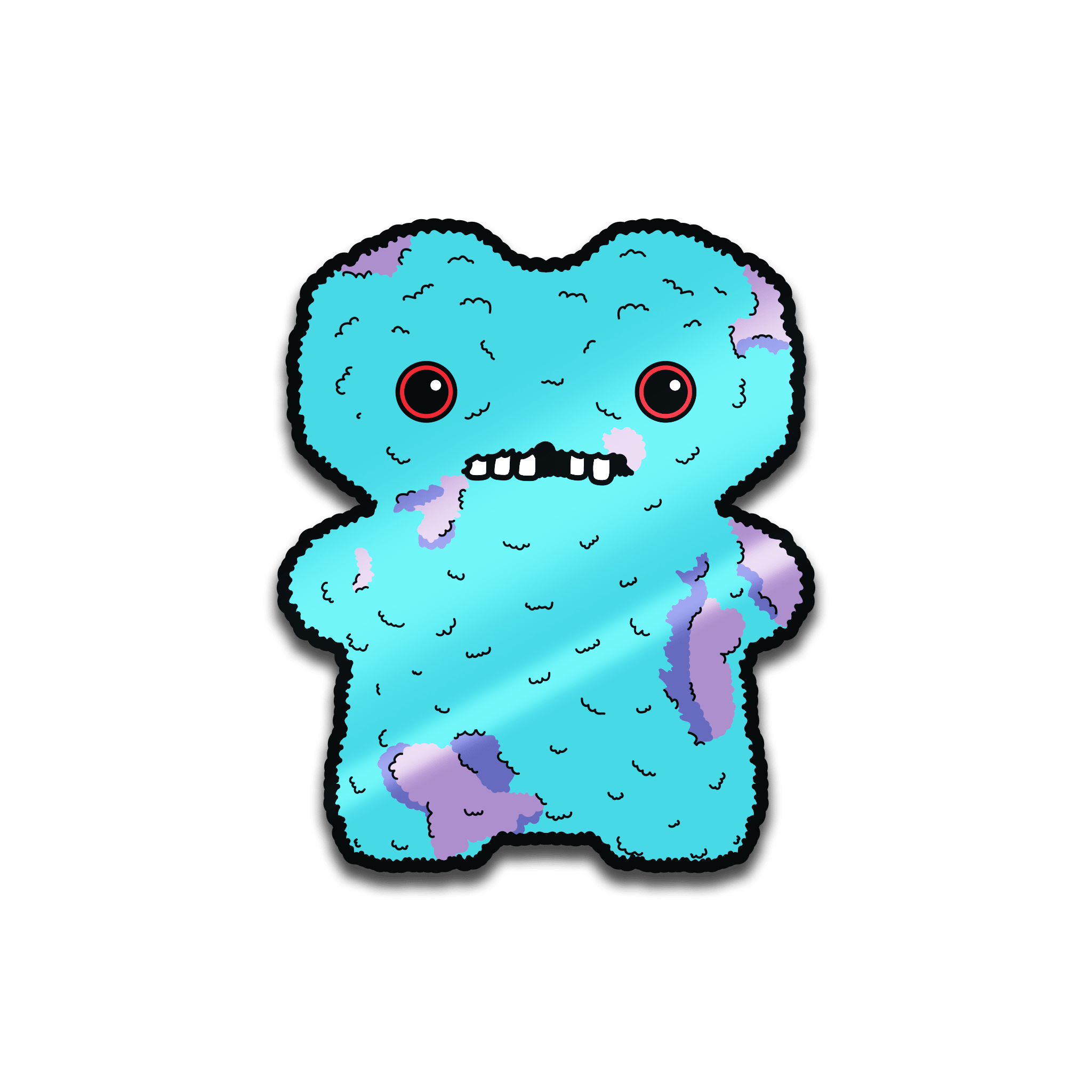 Fuggler - Gaptooth McGoo AR Pin