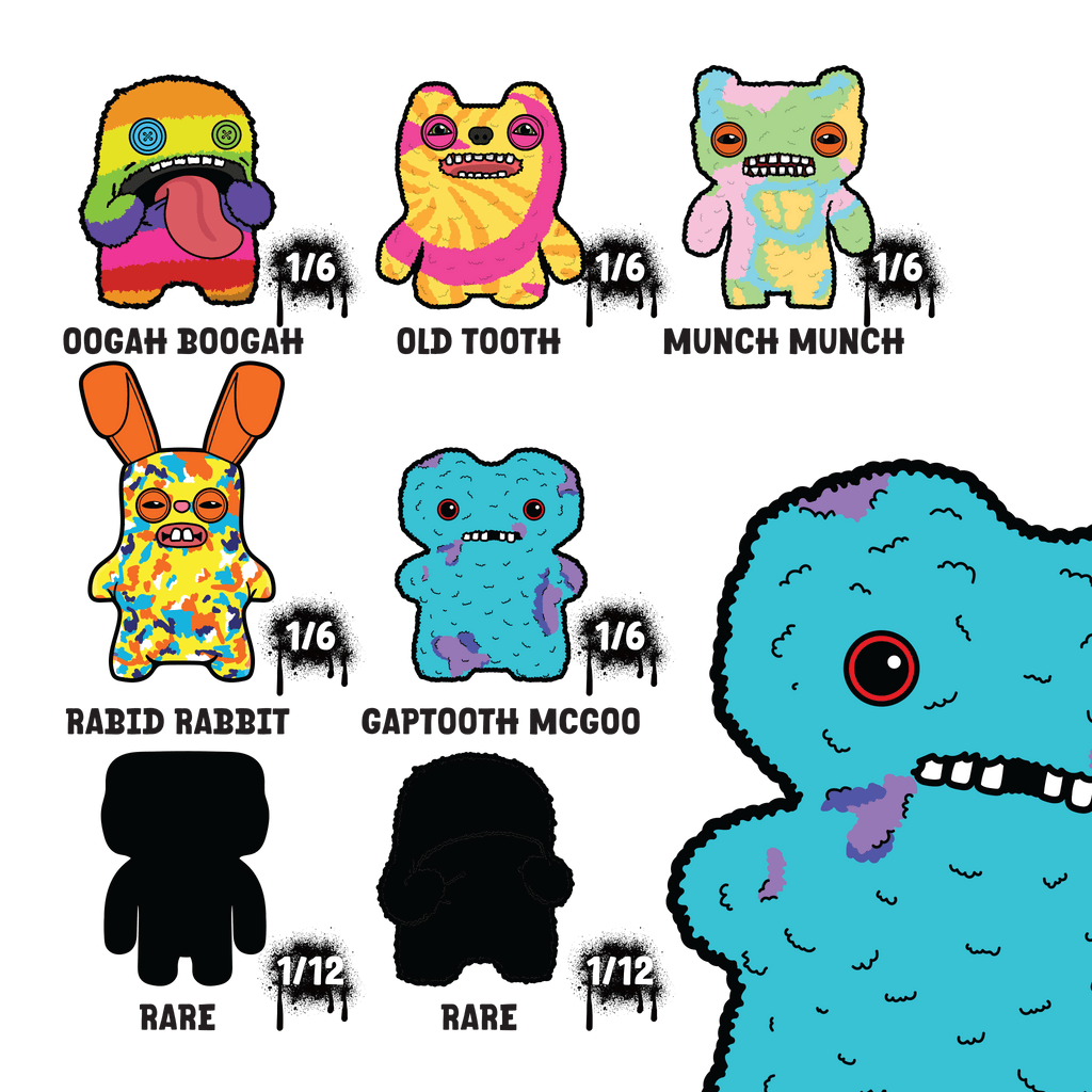 Fuggler Wave 1 Blind Box AR Pin – Pinfinity Mystery Collectible Pin