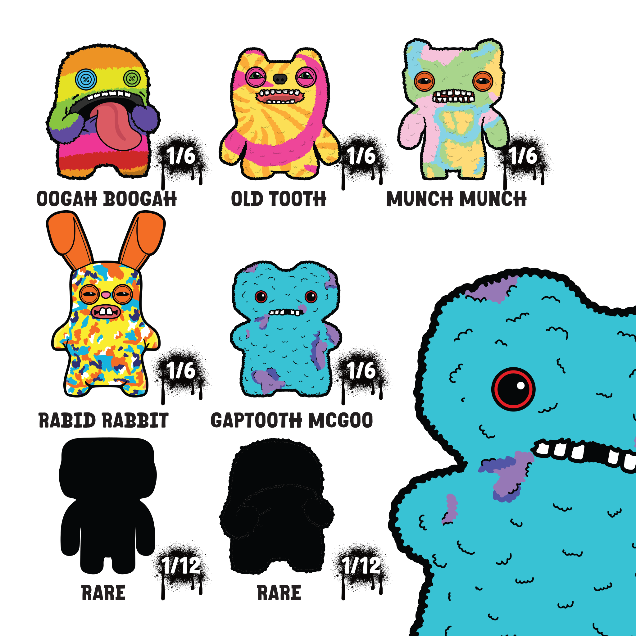 Fuggler - Wave 1 Blind Box AR Pin