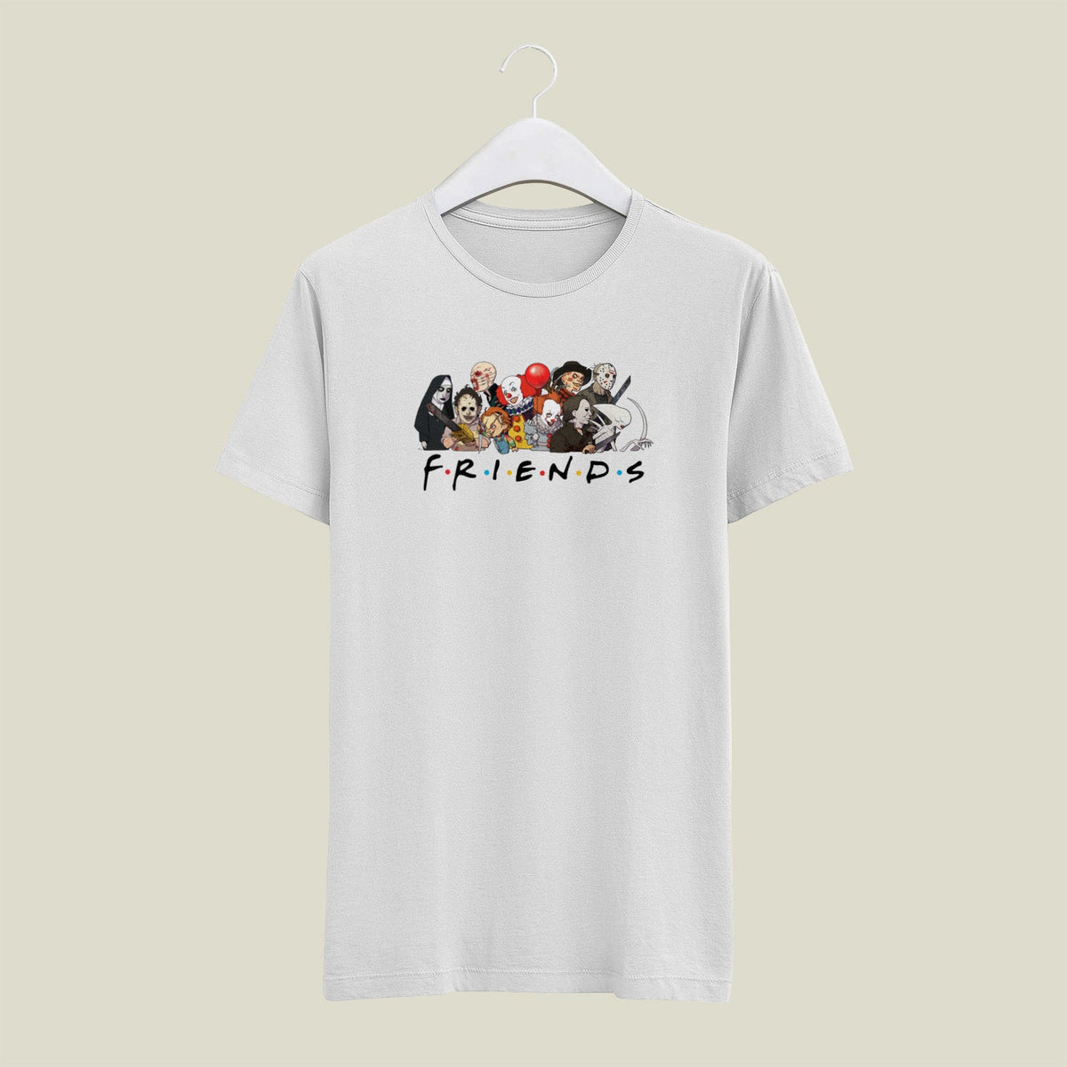 Horror Friends Legends Mens T Shirt Mens T Shirt Gildan