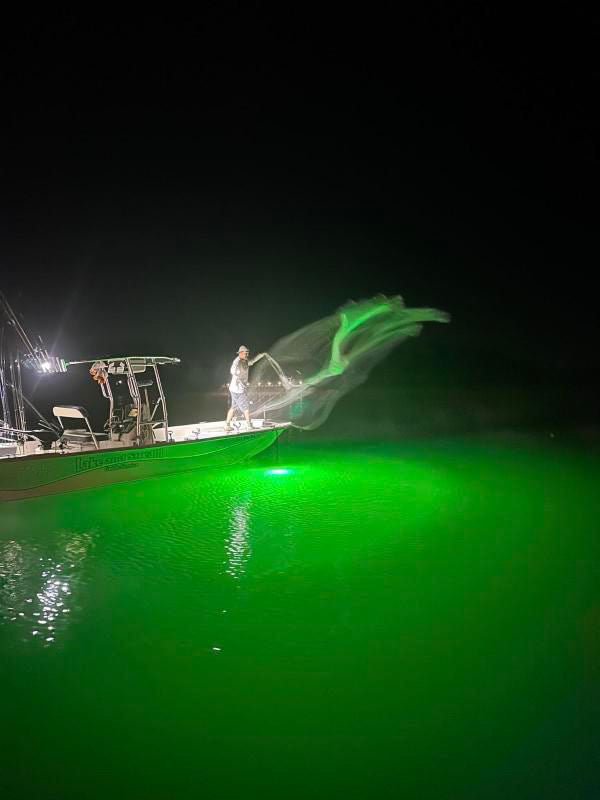 HG1000G Underwater Fishing Light – 648 Green LEDs for Deep Water