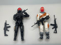 Vintage GI Joe Rifle Reproduction – 3.75 Inch Action Figure Weapon (Black/Gray/Green)