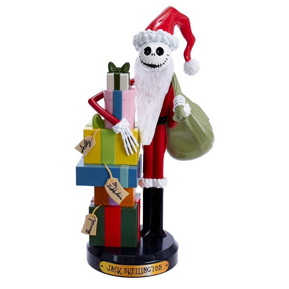 Jack Skellington Nutcracker – 10 Inch Nightmare Before Christmas Holiday Decor
