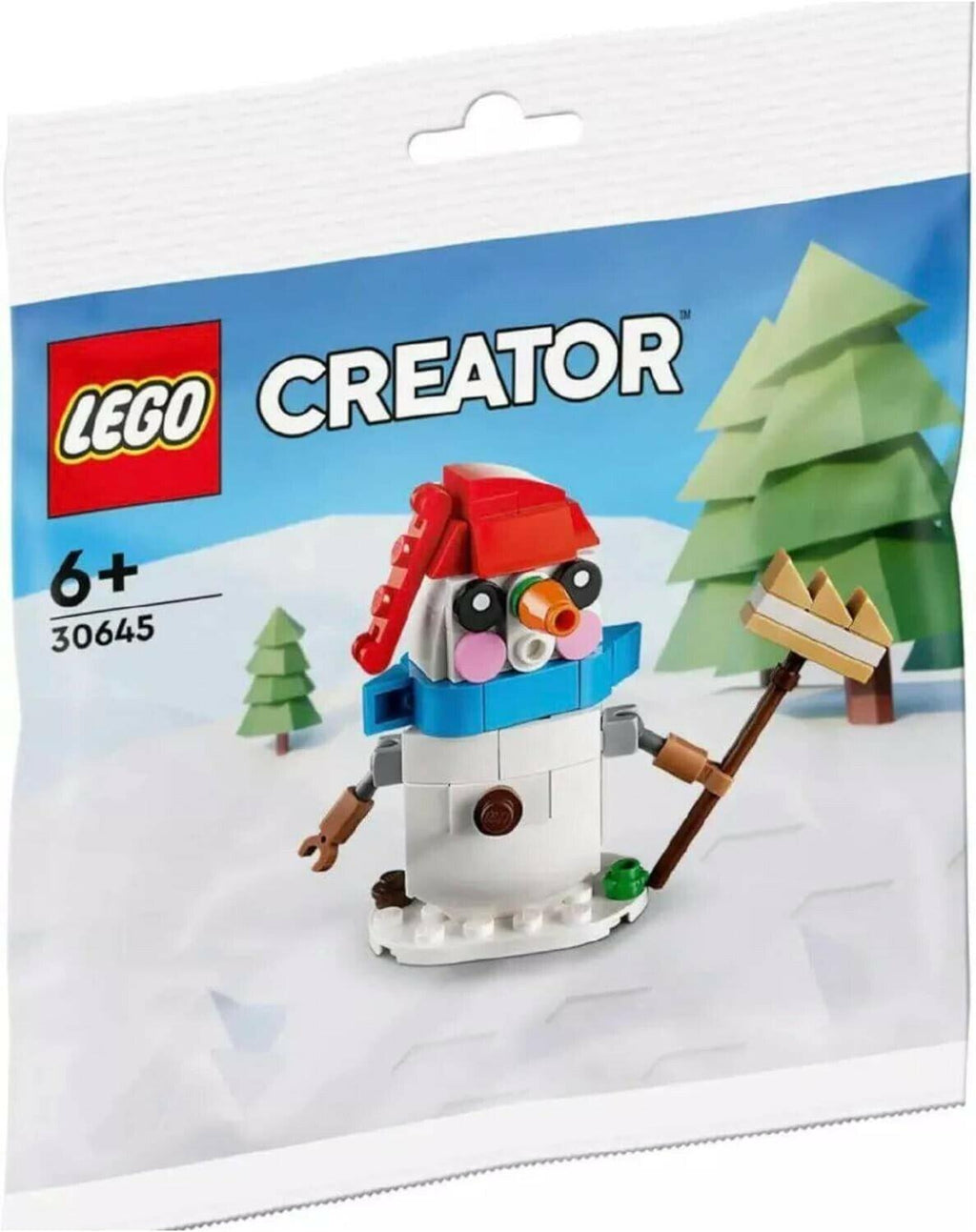 LEGO Creator Snowman Polybag 30645 – 78-Piece Holiday LEGO Set