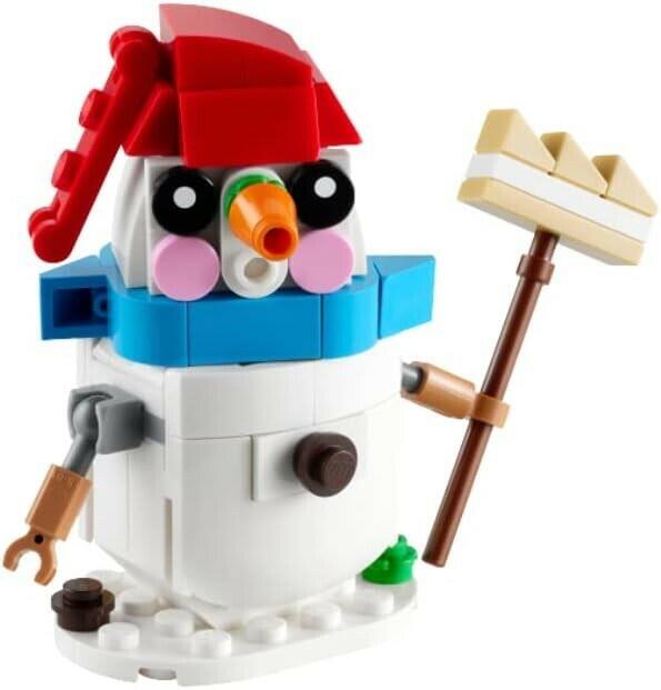 LEGO Creator Snowman Polybag 30645 – 78-Piece Holiday LEGO Set