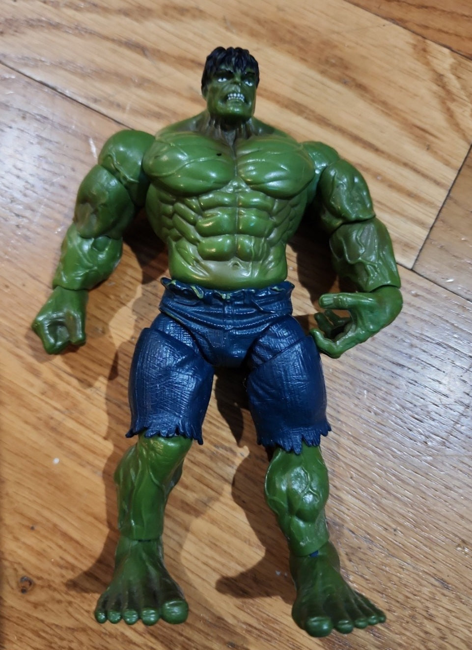 Marvel Incredible Hulk Movie 6 Inch Action Figure – Hasbro 2007 Blue Jeans