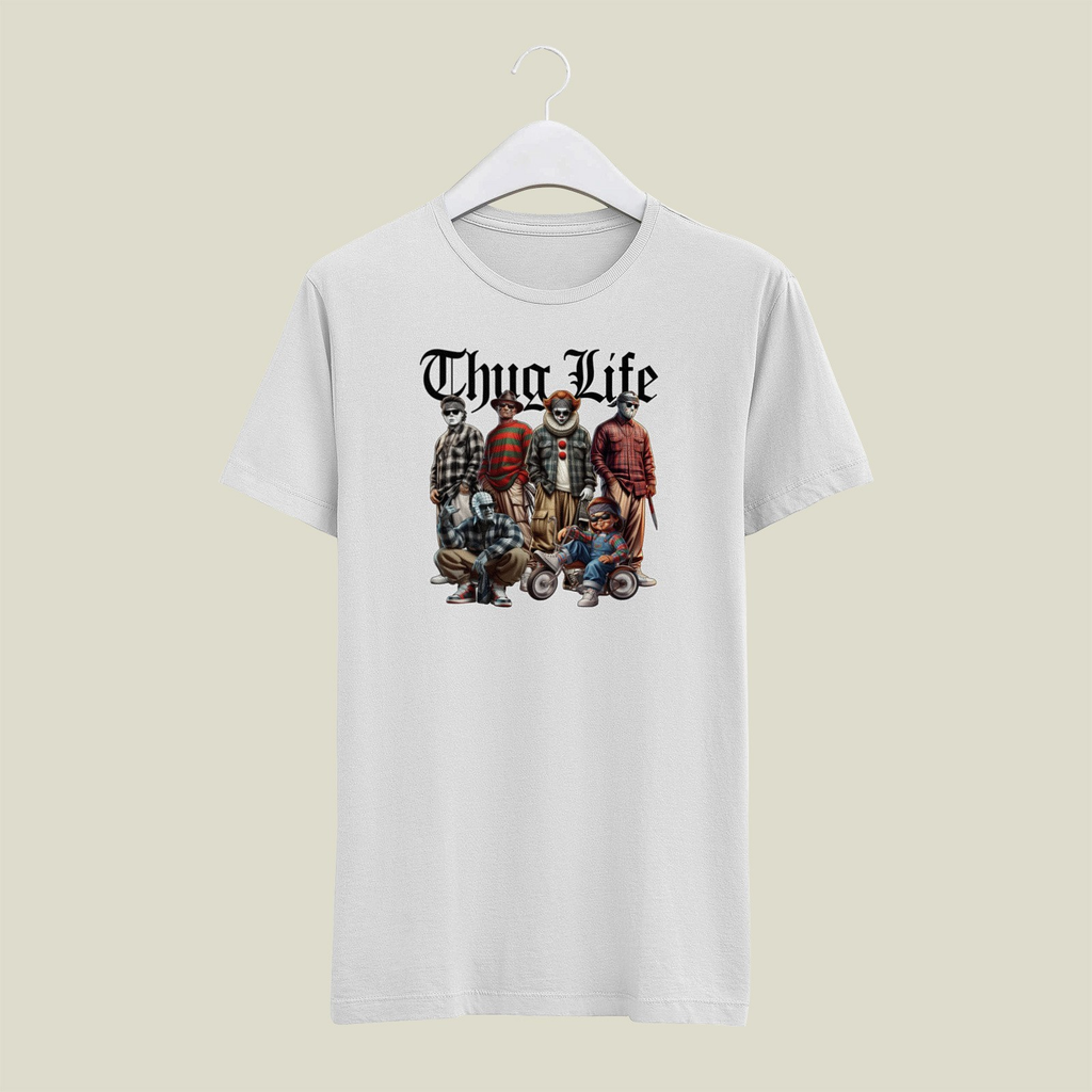 Thug Life Horror Icons  Mens T Shirt