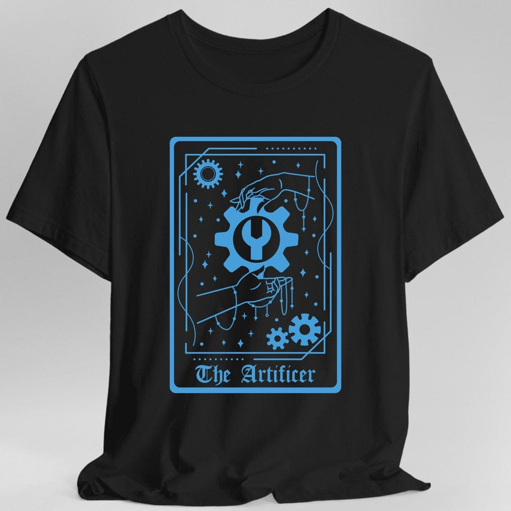 The Artificer Tarot Card T-Shirt – RPG Inventor Tee (Sunburst RPG)