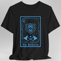 The Barbarian Tarot Card T-Shirt – RPG Warrior Tee (Sunburst RPG)
