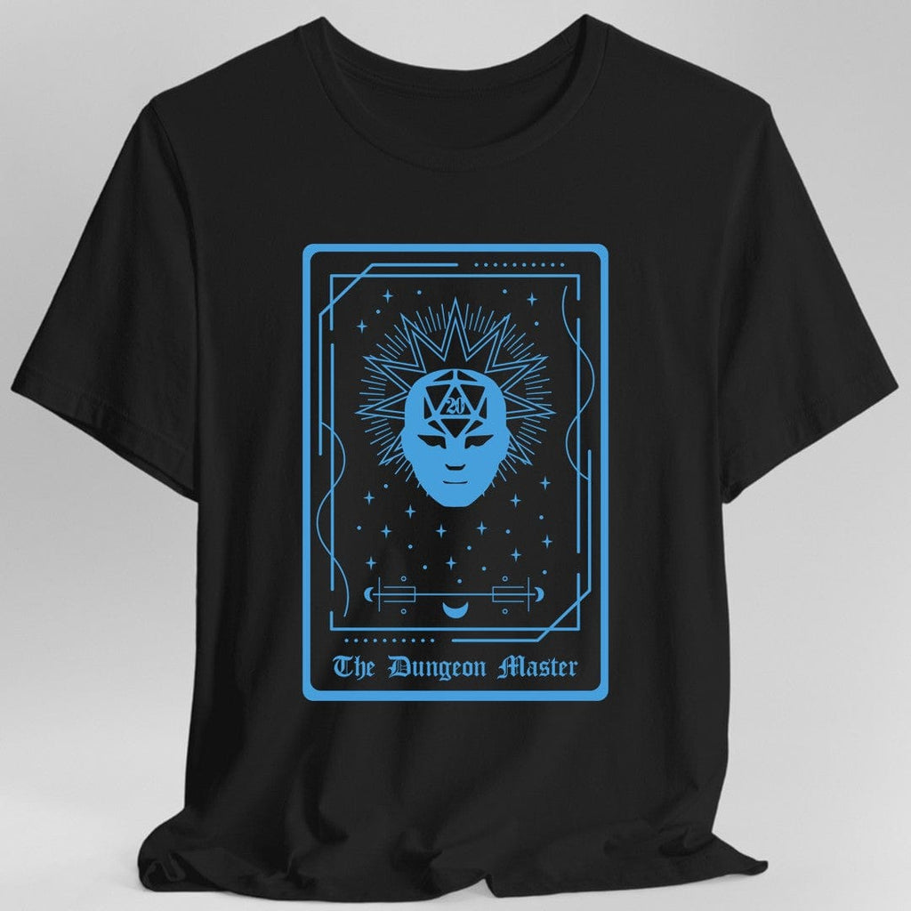 The Dungeon Master Tarot Card T-Shirt – RPG Game Master Tee (Sunburst RPG)
