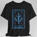 The Fighter Tarot Card T-Shirt – RPG Warrior Tee (Sunburst RPG)