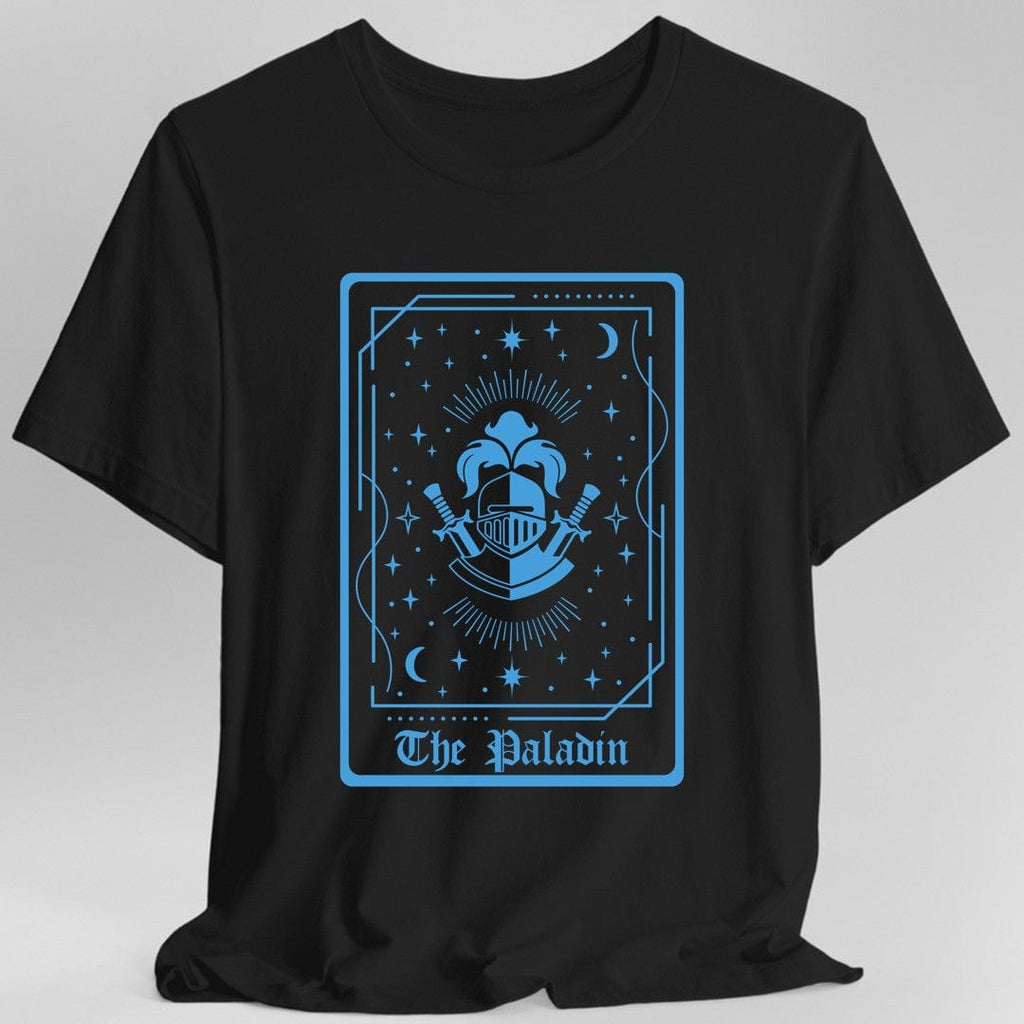 The Paladin Tarot Card T-Shirt – RPG Holy Warrior Tee (Sunburst RPG)