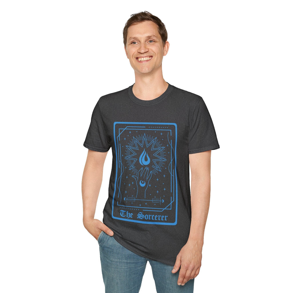 The Sorcerer Tarot Card T-Shirt – RPG Innate Magic Tee (Sunburst RPG)