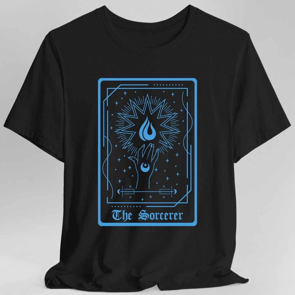 The Sorcerer Tarot Card T-Shirt – RPG Innate Magic Tee (Sunburst RPG)