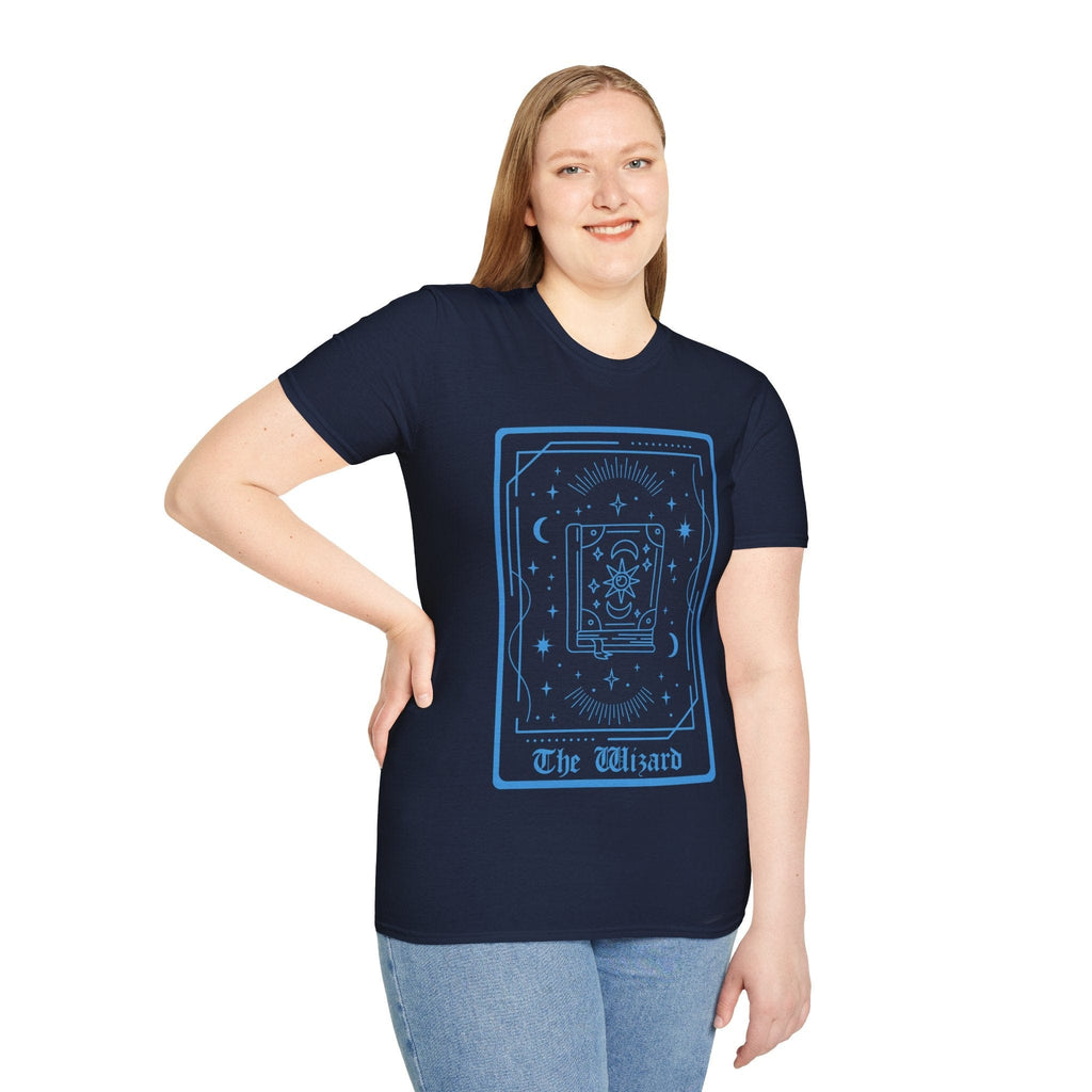The Wizard Tarot Card T-Shirt – RPG Arcane Mage Tee (Sunburst RPG)