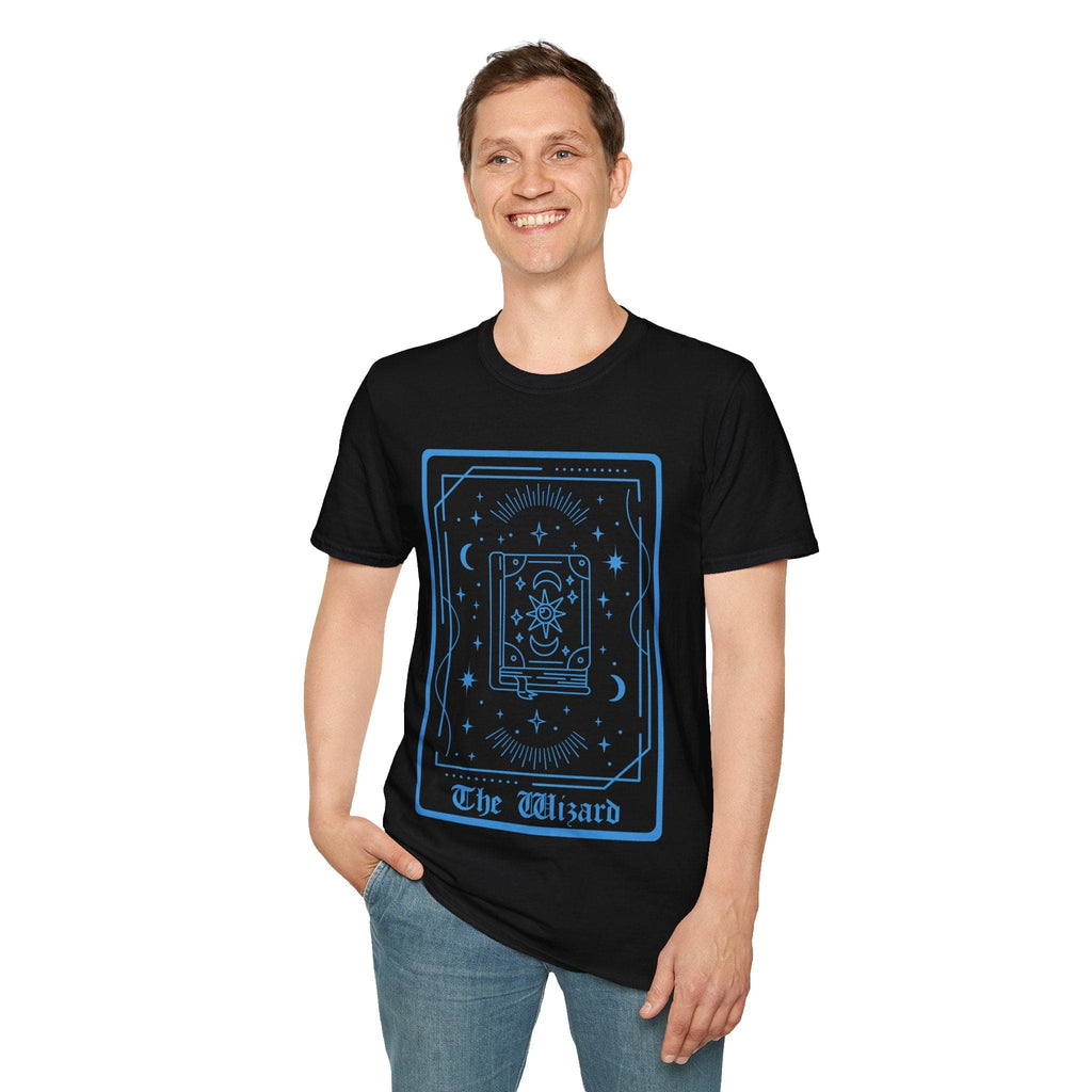 The Wizard Tarot Card T-Shirt – RPG Arcane Mage Tee (Sunburst RPG)