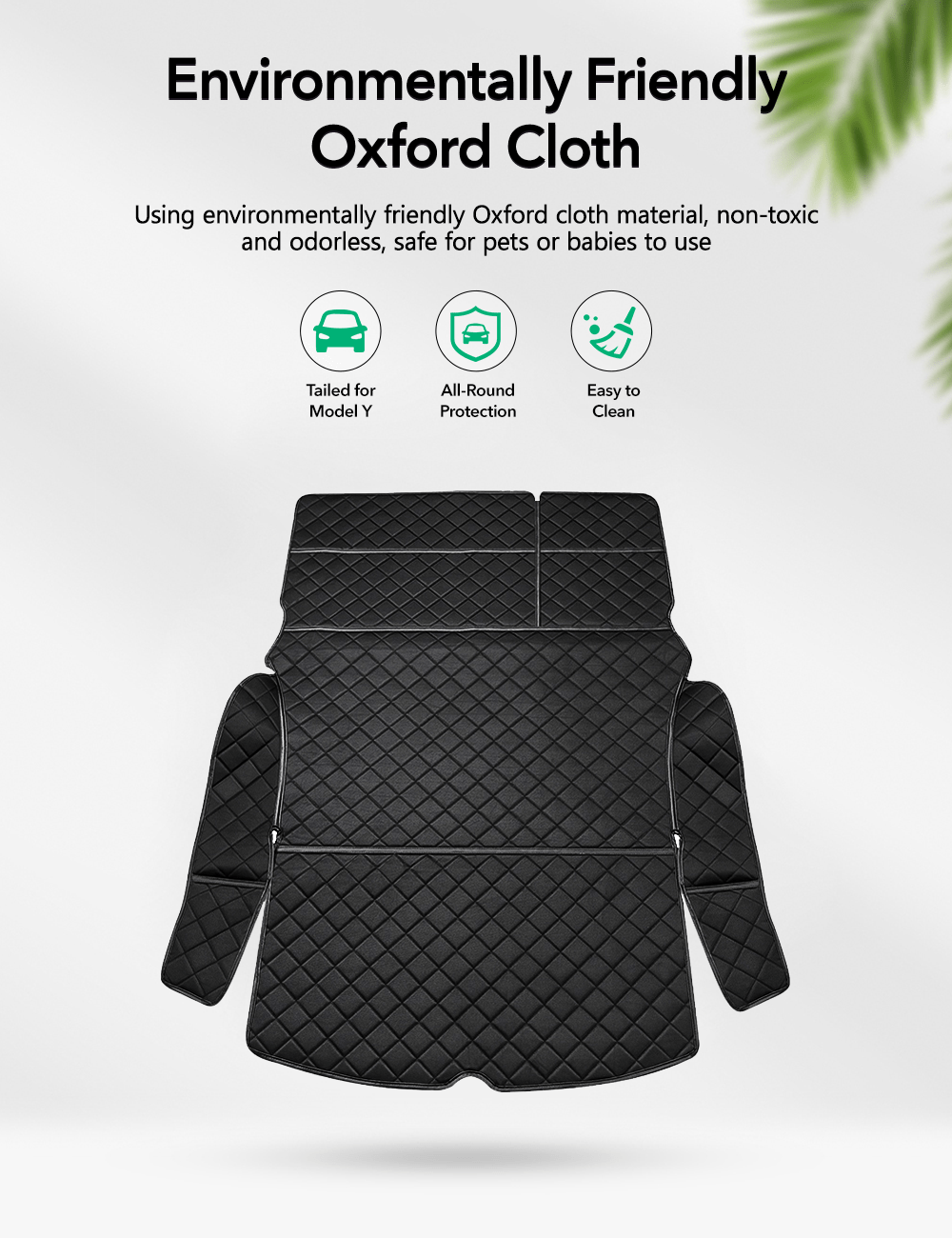 Trunk Mat Waterproof Car Dog Cover for Model Y | TESERY