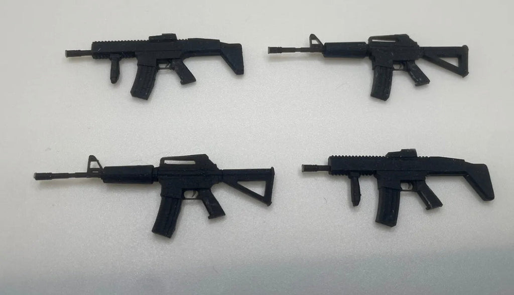 Vintage GI Joe Rifle Reproduction – 3.75 Inch Action Figure Weapon (Black/Gray/Green)
